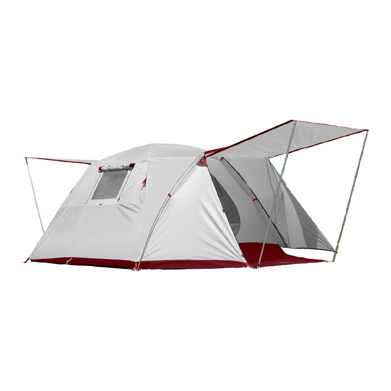 Kempovací stan pro 4 osoby s jednou místností a jednou obytnou částí